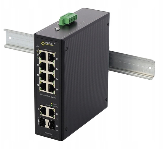 Picture of ISFG108 Switch przemysowy PoE (8xPoE,