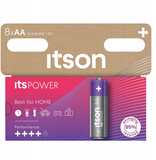 Изображение itson itsPOWER battery Alkaline LR6IPO/8HH