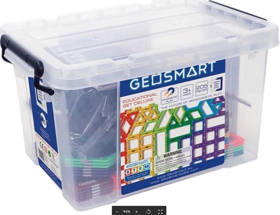 Изображение Iuvi GeoSmart zestaw edukacyjny DELUXE 205szt. (365588)
