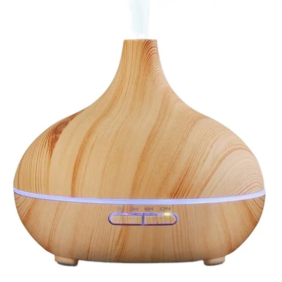 Picture of IVY D1 3in1 Aroma Diffuser - Humidifier - 10W Night atmosphere lamp 17cm / 500ml Dark Wood