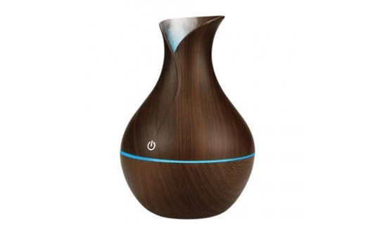 Picture of IVY D2 3in1 Aroma Diffuser - Humidifier - 1.5W Night atmosphere USB lamp 11cm / 300ml Dark Wood