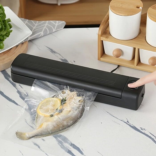 Изображение IVY VCM1 Vacuum Sealer Machine for Food Storage with LED Display Black