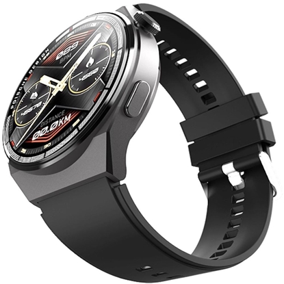 Attēls no iWear HW23 Max Aluminum Inteligent Sport BT Call Smart Watch 1.52'' IPS Heartrate / Oxygen Black