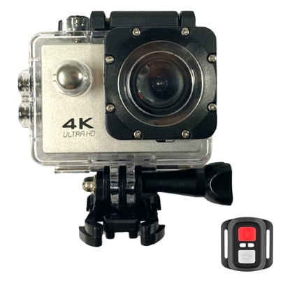 Attēls no iWear K1 Ultra HD 4K 16Mpix Wi-Fi Sport Camera with 2'' LCD Remote & 8x Fixation Set