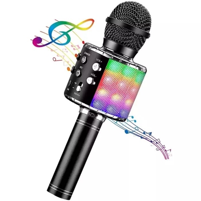 Attēls no iWear M85 Karaoke Kids & Adult Fun Effect Microphone with Speakers & Recod Micro SD USB Bluetooth