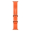 Picture of iWear S1 Grooved Soft Silicone 20mm strap for Apple Watch 49mm / 45mm / 44mm / 42mm Orange