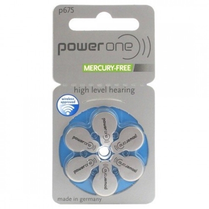 Attēls no Izmērs 675 | Dzirdes Aparāta baterijas Varta Zn-Air PR44 iepakojumā 6 gb.