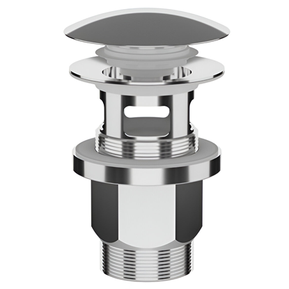 Attēls no Izplūde izlietnei 1 1|4" klik-klak, Inox