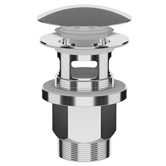 Изображение Izplūde izlietnei 1 1|4" klik-klak, Inox