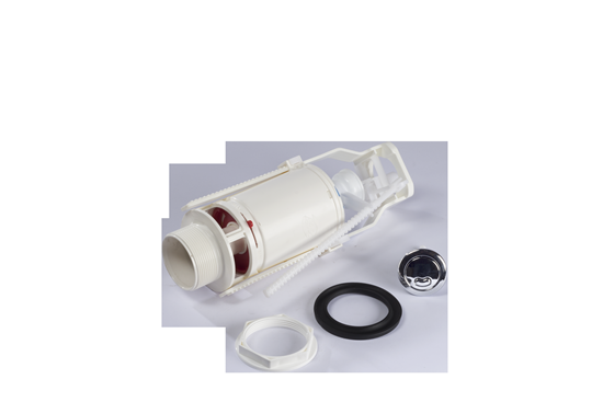 Picture of Izplūdes mehānisms Dual, hromēta poga, Ani