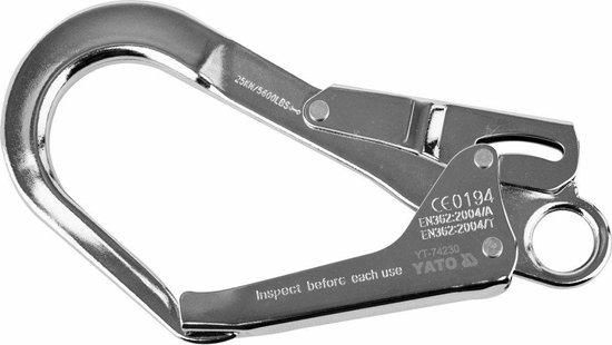 Изображение Yato YATO KARABINCZYK DO SZELEK BEZPIECZESTWA STALOWY ROZWACIE 54mm