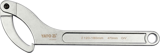 Picture of Yato Klucz hakowy z pazurem przegubowy 120 - 180mm (YT-01674)