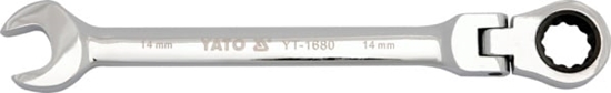 Picture of Yato Klucz pasko-oczkowy z grzechotk i przegubem 18mm (YT-1684)