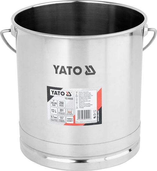 Picture of Yato WIADRO / POJEMNIK  ZE STALI NIERDZEWNEJ 12L.