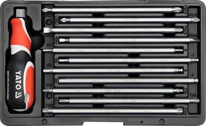 Picture of Yato Wkrtak z wymiennymi kocówkami dwustronnymi SL PH PZ TORX HEX 12 czci 22w1 (YT-2797)