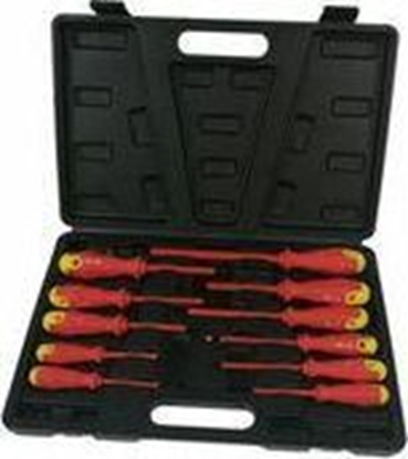 Изображение Yato WKRTAKI IZOLOWANE 1000V W WALIZCE 11el. / SILVER EX10869