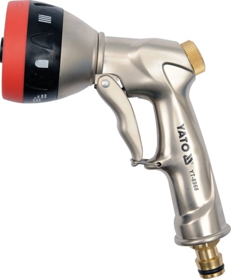 Picture of Yato Zraszacz pistoletowy regulowany metalowy 7-funkcyjny 1/2" na blistrze (YT-8968)