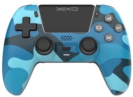Изображение YAXO Kontroler bezprzewodowy NITRO RAVE do PS5/PC/Android/iOS Navy Camo