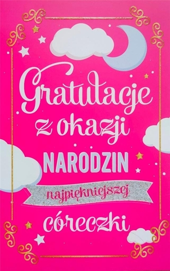 Picture of Yeku Karnet Narodziny dziewczynka 2K - 086