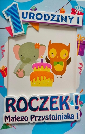 Picture of Yeku Karnet Roczek chopiec 6K - 014