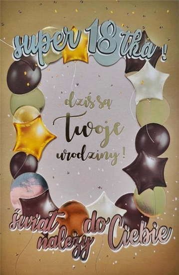 Изображение Yeku Karnet Urodziny 18 6K - 020