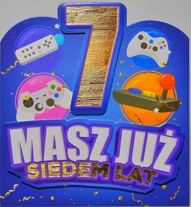 Picture of Yeku Karnet Urodziny 7