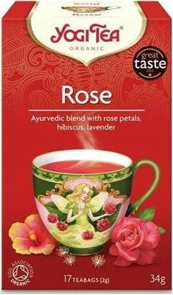 Attēls no Yogi Tea YOGI TEA_Rose ajurwedyjska herbatka z ro hibiskusem i lawend 17 saszetek