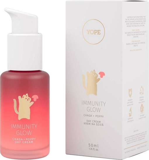 Picture of Yope Immunity Glow krem do twarzy na dzie Chaga + Mak 50ml