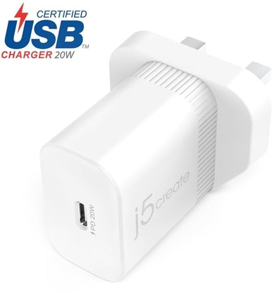 Picture of j5create JUP1420-FN adowarka do urzdze przenonych Biay Wewntrzna