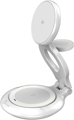 Изображение j5create JUPW3415-N adowarka do urzdze przenonych Smartwatch, Suchawki, Smartfon Biay USB Bezprzewodowe adowanie Szybkie adowanie Wewntrzna