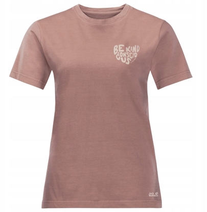 Picture of Jack Nature Tee W 1808741-3068 Róowe M