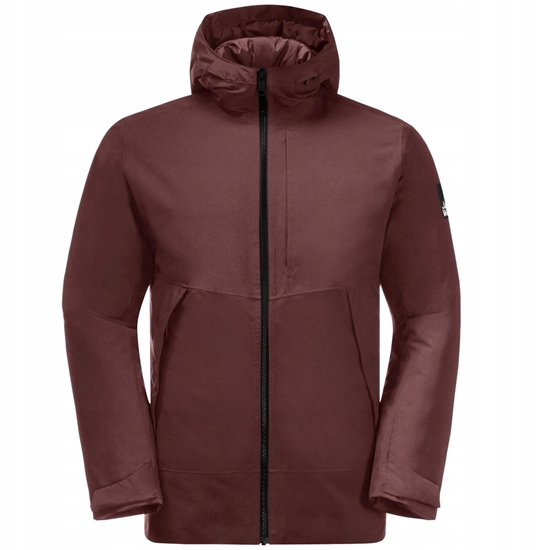 Picture of Jack Wolfskin Tempelhof Jkt M 1115491-2185 Bordowe XXL
