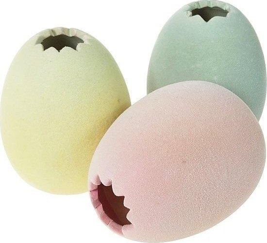 Picture of Jajko ceramiczne pokryte flokiem MIX