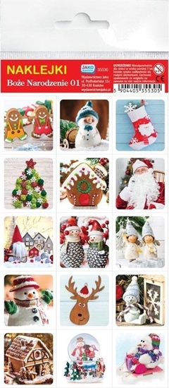 Picture of Jako Naklejki. Boe Narodzenie
