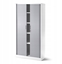 Attēls no JAN NOWAK model DAMIAN 900x1850x450 metalowa szafa biurowa na akta z rolet: biao-szara