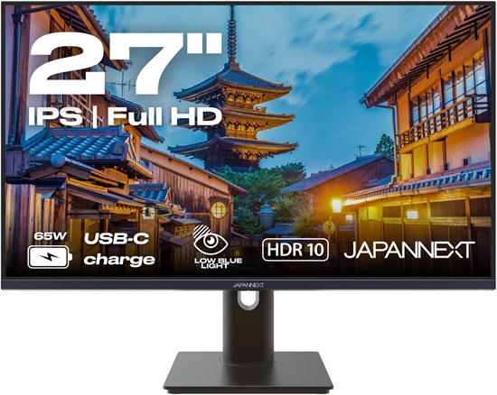 Picture of JAPANNEXT 68,5cm JN-IPS27FHDR-C65W-HSP 16:9 HDMI/DP FHD