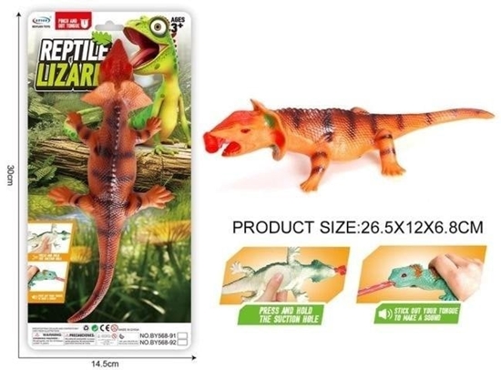 Picture of Jaszczurka z wyciganym jzykiem 26cm EDUKAMP