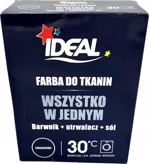 Изображение Jata FARBA DO TKANIN MAXI GRANAT 350G IDEAL