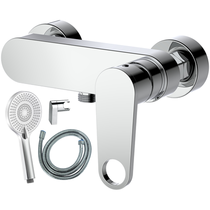 Attēls no Jaucējkrāns dušas AB CHLOE, ar dušas komplektu, hr