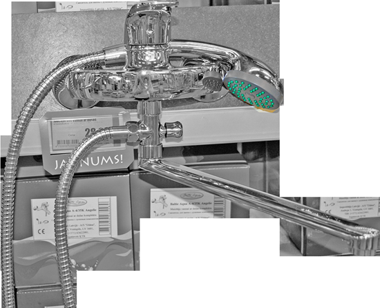 Picture of Jaucējkrāns vannai ar duš. kompl. P-5|40K Penguin