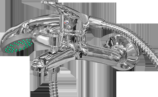 Picture of Jaucējkrāns vannai ar duš. kompl. S-4|40K Skinny