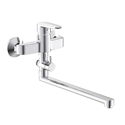 Attēls no Jaucējkrāns vannas Cersanit Vero, 20cm, hromēts