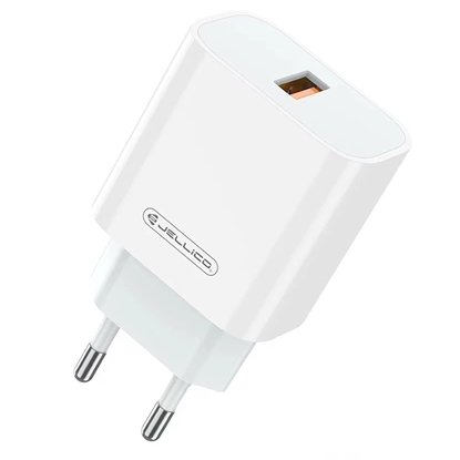 Picture of Jellico AK-165 USB 22.5W QC 3.0 Smart Fast Charger 1x USB (5-12V) White