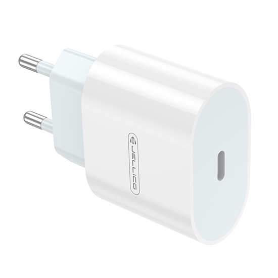 Picture of Jellico AK-200 PD 20W Smart iPhone & iPad Universal Fast Charger 1x USB-C (5-12V) White