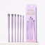 Изображение JESSUP_SET Luxury Purple Eye Brush zestaw pdzli T516 6szt.