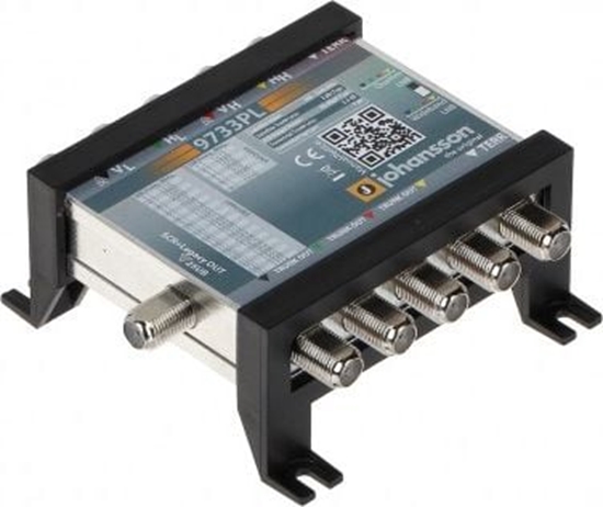 Picture of Johansson MULTISWITCH UNICABLE I/II MS-9733PL 5 WEJ / 5 WYJ + 1 WYJCIE UNICABLE JOHANSSON