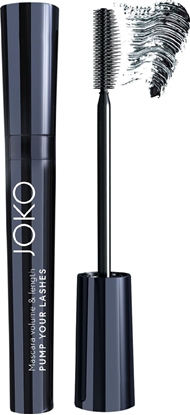 Attēls no Joko Make-Up Pump Your Lashes tusz do rzs pogrubiajco-wyduajcy Black 9ml