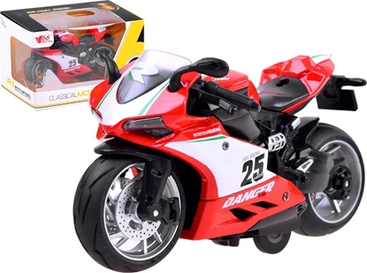 Picture of Jokomisiada Diecast model Motocykl z nacigiem zabawka ZA3933