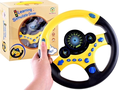 Picture of Jokomisiada Kierownica Interaktywna Zabawka z Dwikiem (ZA3347)