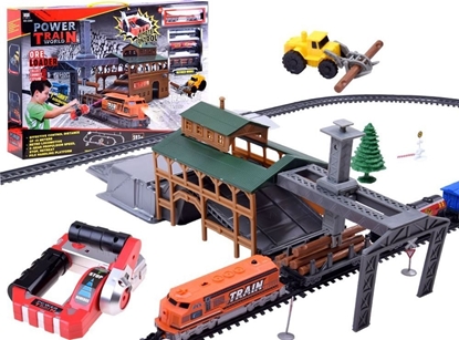 Picture of Jokomisiada Kolejka pocig towarowy z wagonami i stacj (RC0507)